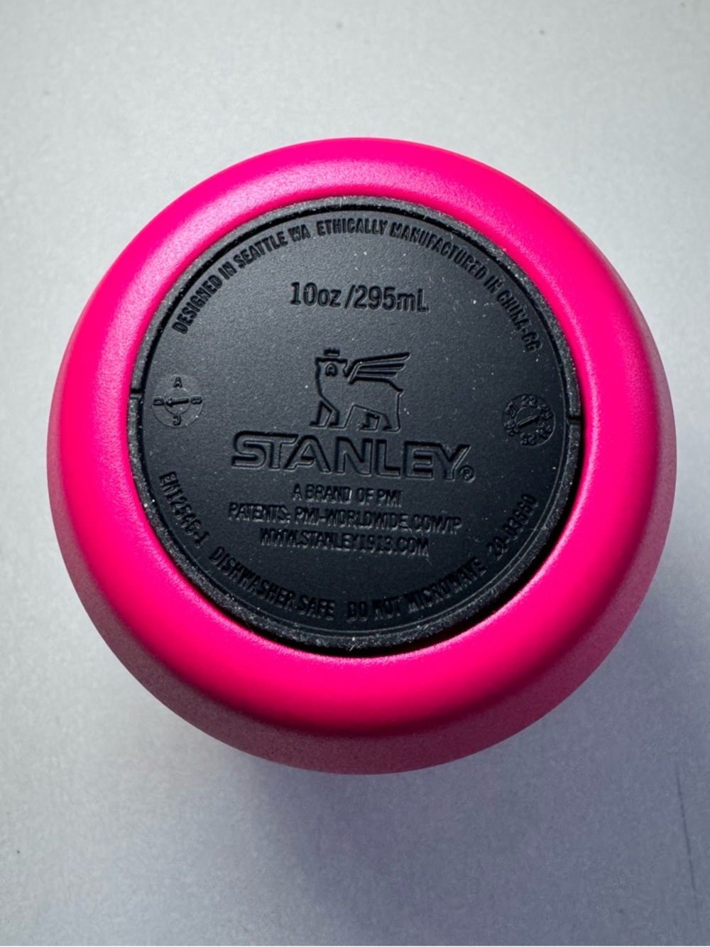 EUC Pink Stanley 10 OZ Wine Tumbler - Picture 4 of 4